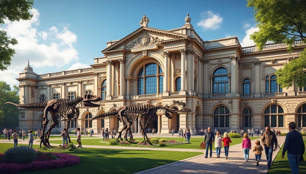 explorez les trésors du musée d'histoire naturelle de londres et plongez dans le monde fascinant de la nature, des dinosaures aux minéraux rares. une visite incontournable pour toute la famille !