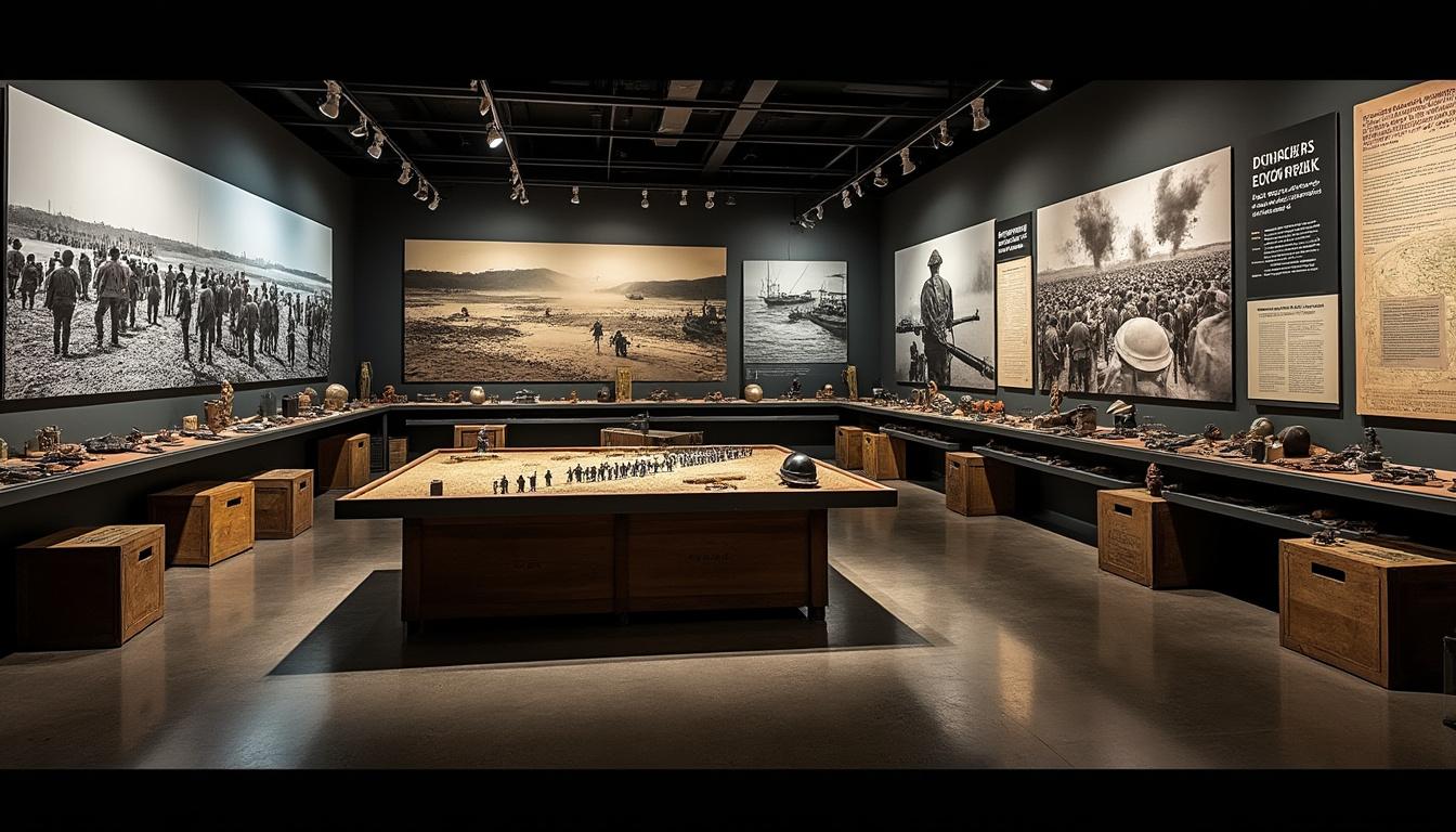 découvrez l'histoire de l'opération dynamo au musée dunkerque 1940. plongez dans une expérience immersive retraçant l'évacuation héroïque de la seconde guerre mondiale.
