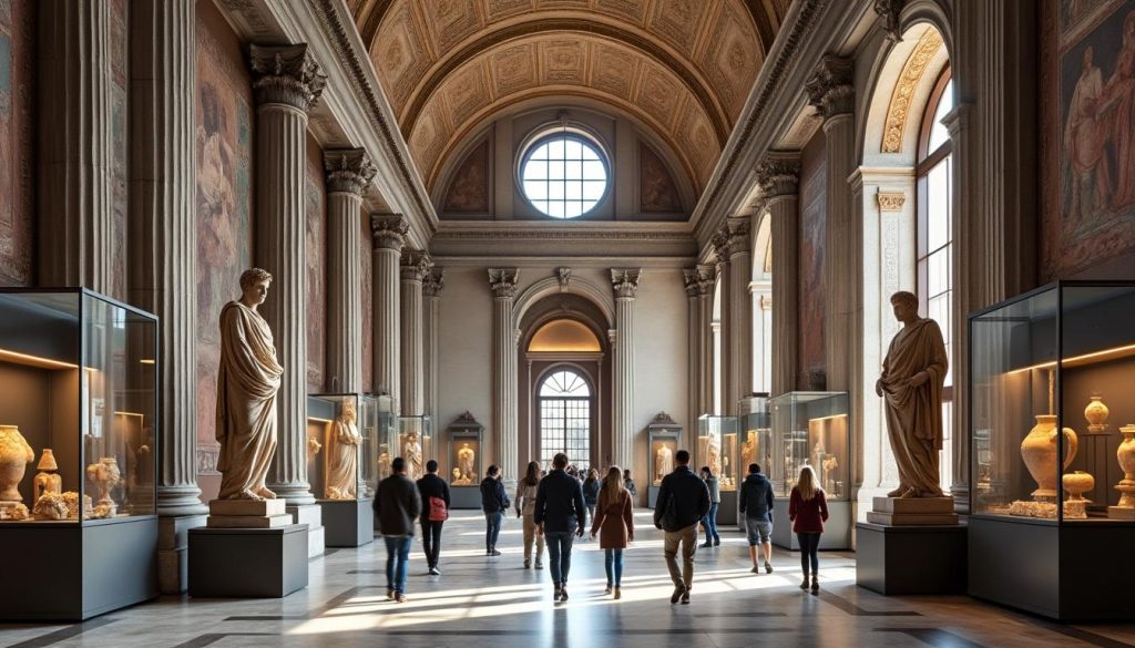 plongez dans l'histoire au musée archéologique national de naples et explorez ses trésors antiques uniques.