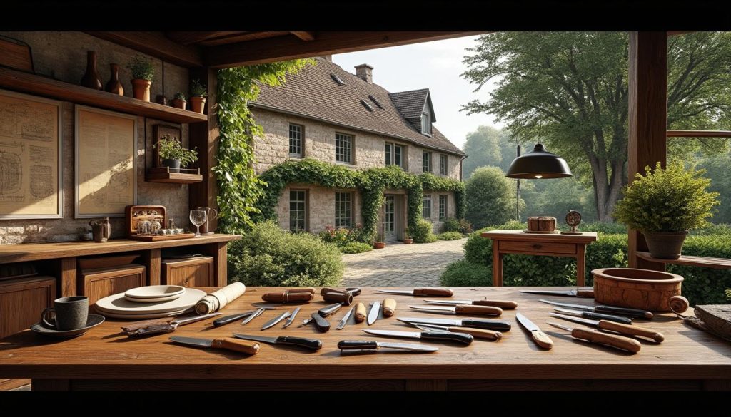 plongez dans l'histoire captivante du musée opinel et découvrez l'art de la fabrication du célèbre couteau français.