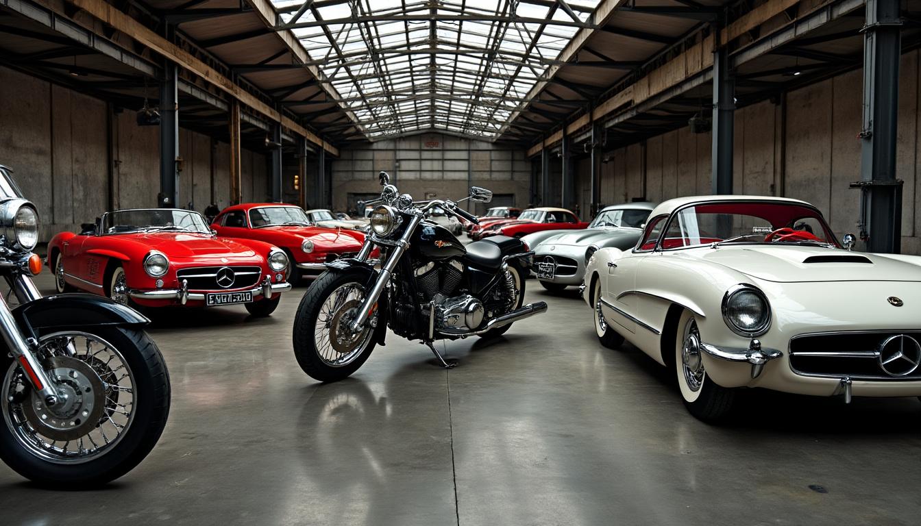 explorez le musée automobile de reims champagne et admirez une collection unique de véhicules d'exception, témoins de l'histoire et de l'art de l'automobile.
