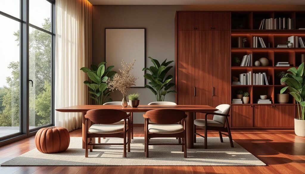 découvrez comment choisir la couleur acajou, une teinte chaleureuse et élégante, pour sublimer votre intérieur avec style et convivialité.