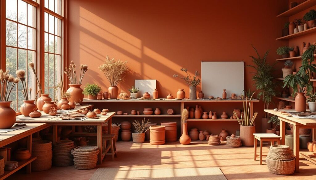 découvrez pourquoi la couleur terracotta, avec ses nuances chaudes et naturelles, charme les artistes contemporains et s'impose comme une teinte incontournable dans l'art moderne.