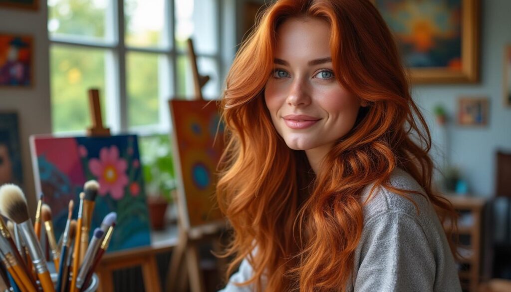 découvrez pourquoi la couleur auburn, avec ses nuances chaudes et vibrantes, séduit autant les passionnés d’art et apporte une touche d’originalité et d’élégance aux cheveux.