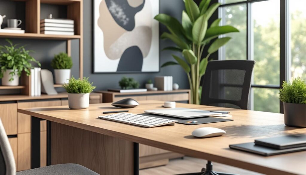 découvrez comment créer un bureau design alliant esthétique et ergonomie pour un espace de travail inspirant, confortable et productif.