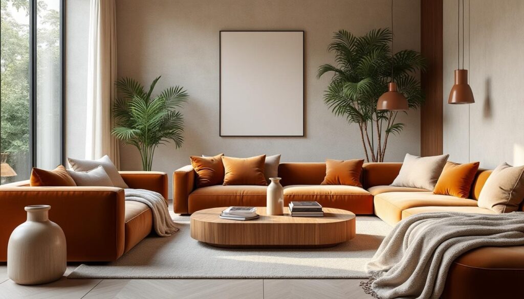 découvrez comment intégrer la couleur marron glacé avec élégance dans votre décoration d’intérieur pour créer une ambiance chaleureuse et raffinée.