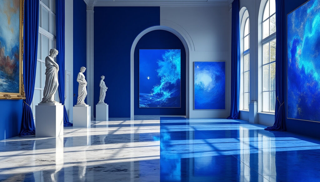 découvrez comment la couleur bleu roi sublime tant l'art contemporain que classique, apportant élégance et profondeur aux œuvres majeures.