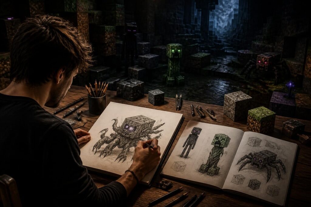 apprenez à dessiner des monstres uniques en vous inspirant de l'univers de monster et minecraft grâce à notre guide étape par étape accessible à tous.