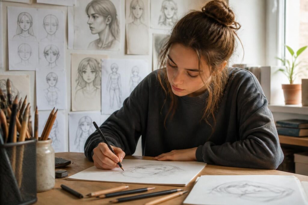 découvrez des techniques simples pour dessiner une fille manga ou réaliste facilement, même si vous débutez en dessin. suivez notre guide pas à pas pour progresser rapidement.