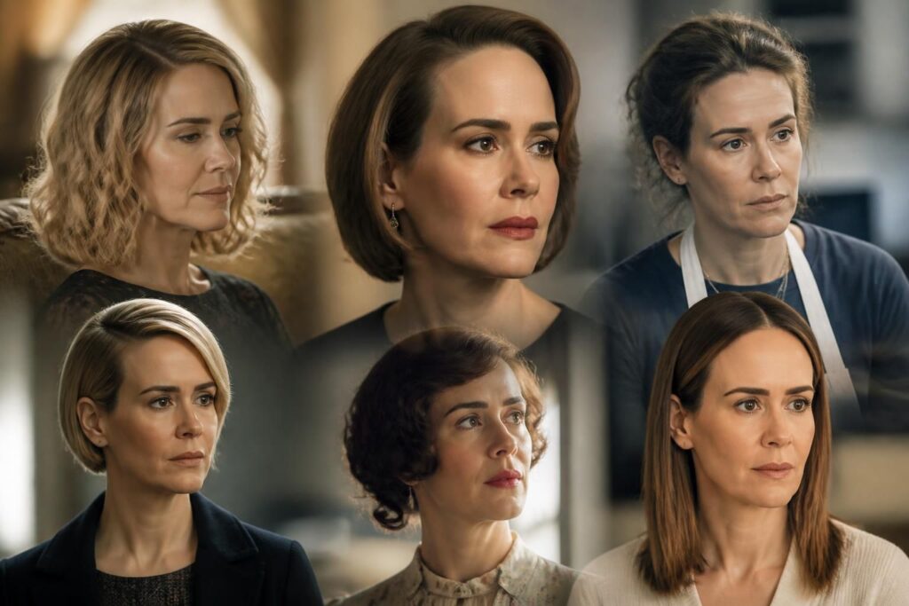 découvrez la carrière remarquable de sarah paulson à travers ses rôles emblématiques, de la série desperate housewives à the bear, en passant par ses films incontournables.