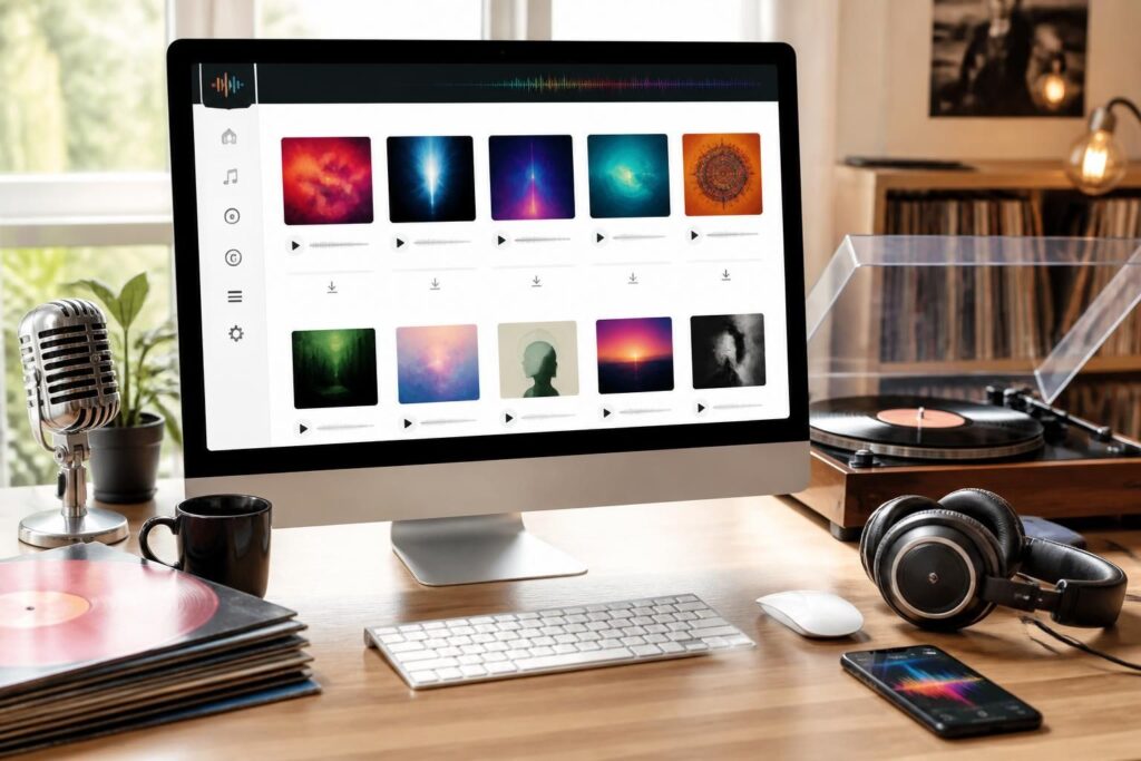 auboutdufil : découvrez un site dédié à la musique libre proposant une large sélection de morceaux, ainsi que des services pour artistes et amateurs de musique.