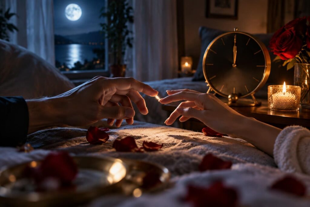 découvrez la signification spirituelle de l’heure miroir 00h00 et ses messages d’amour : nouveau départ, connexion profonde et guidance de l’univers.