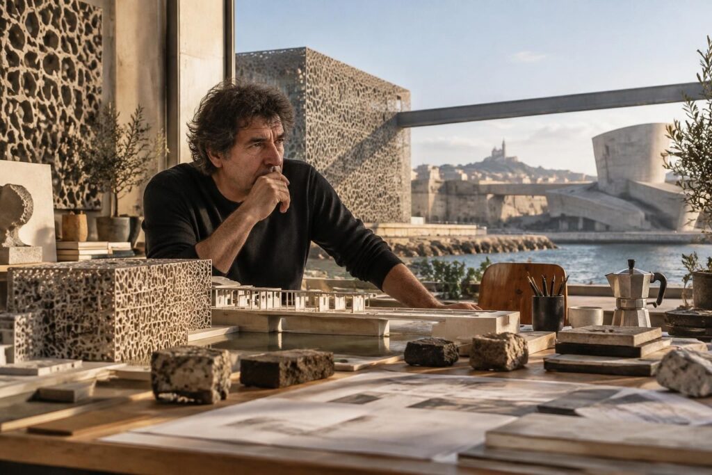 découvrez le parcours de rudy ricciotti, ses œuvres architecturales majeures et les grandes lignes de sa vie personnelle.